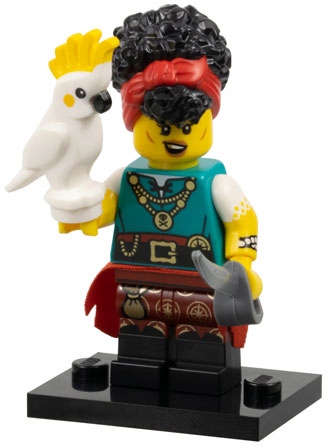 LEGO 71048 Minifigures Seria 27 Pirat Piracka Kwatermistrzyni Piratka