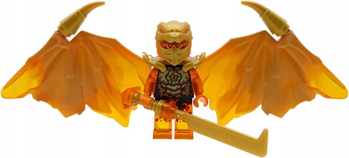 LEGO Ninjago - figurka Cole Golden Dragon klocki ninja go