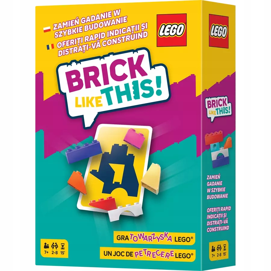 Gra planszowa LEGO Brick Like This Rebel klocki imprezowa rodzinna zabawa