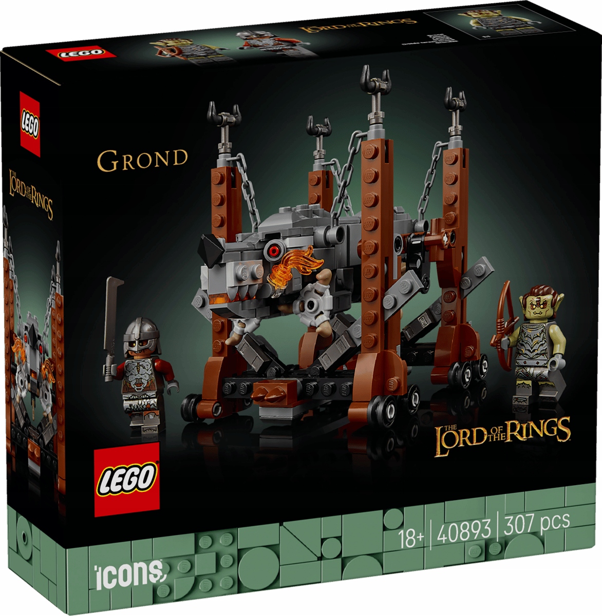 LEGO The Lord of the Rings 40893 władca pierścieni Grond