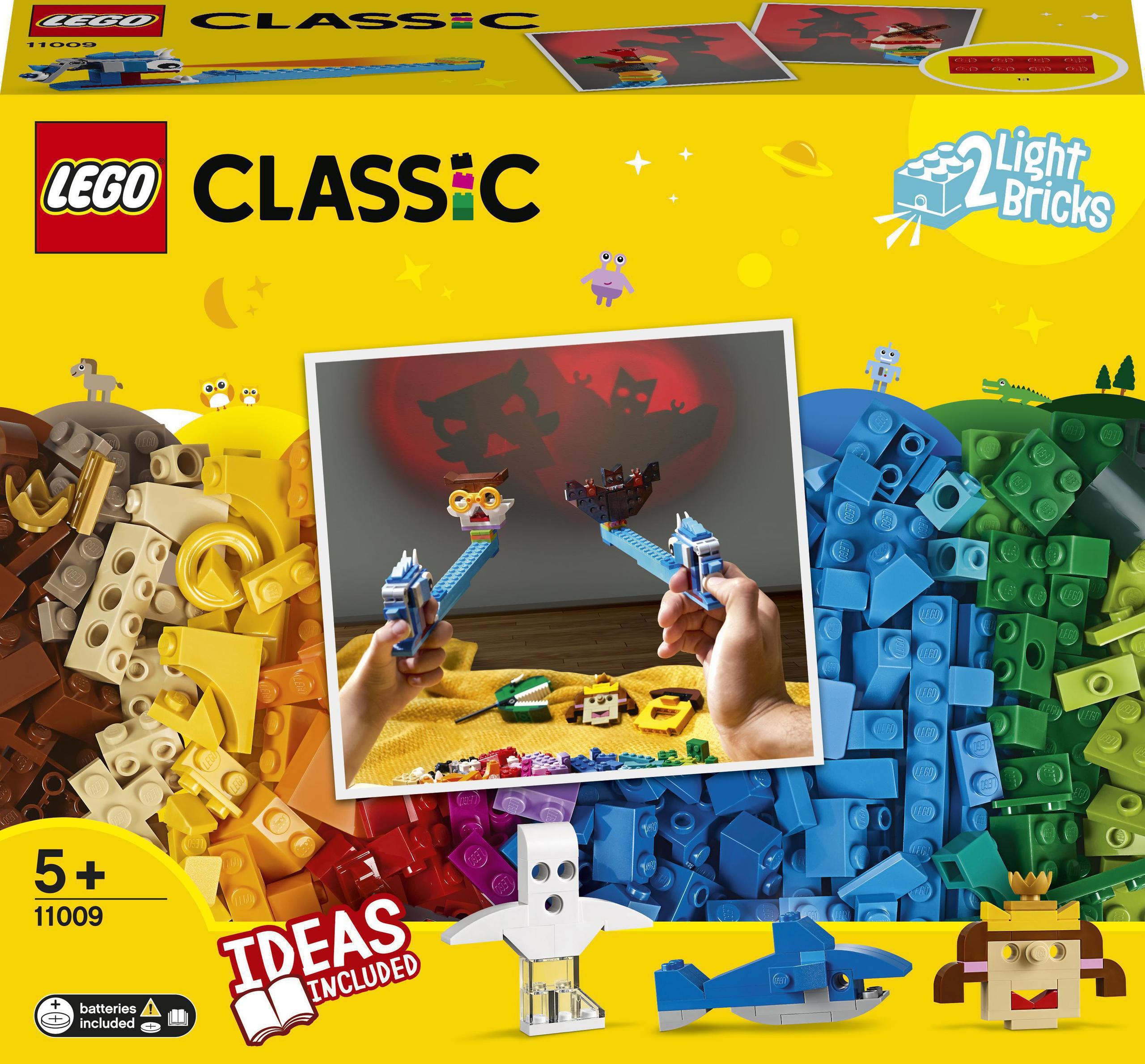 klocki LEGO Classic 11009 Klocki i światła 11009 świecące klocki