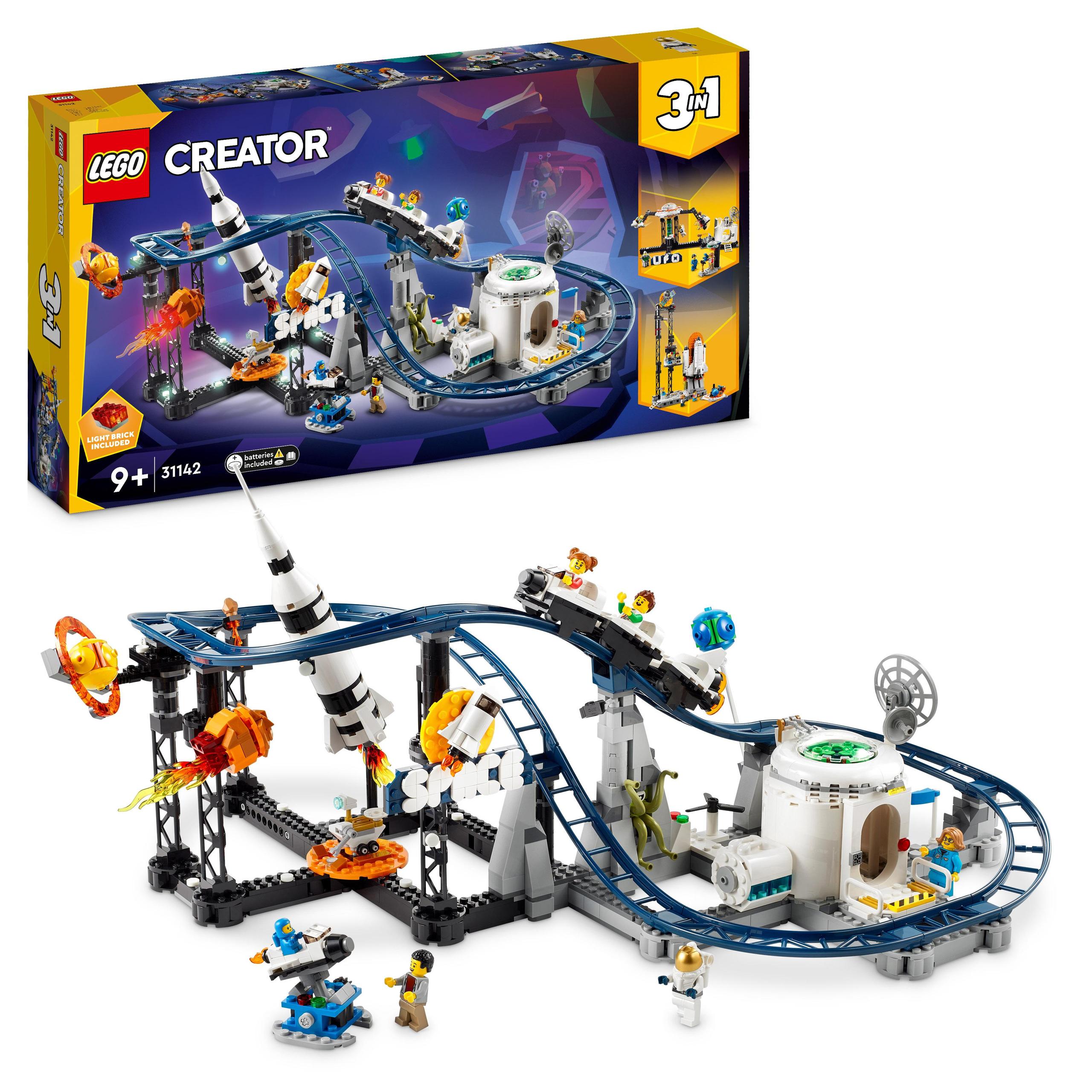 LEGO 31142 Creator 3w1 Kosmiczna Kolejka Górska spaceman classic space