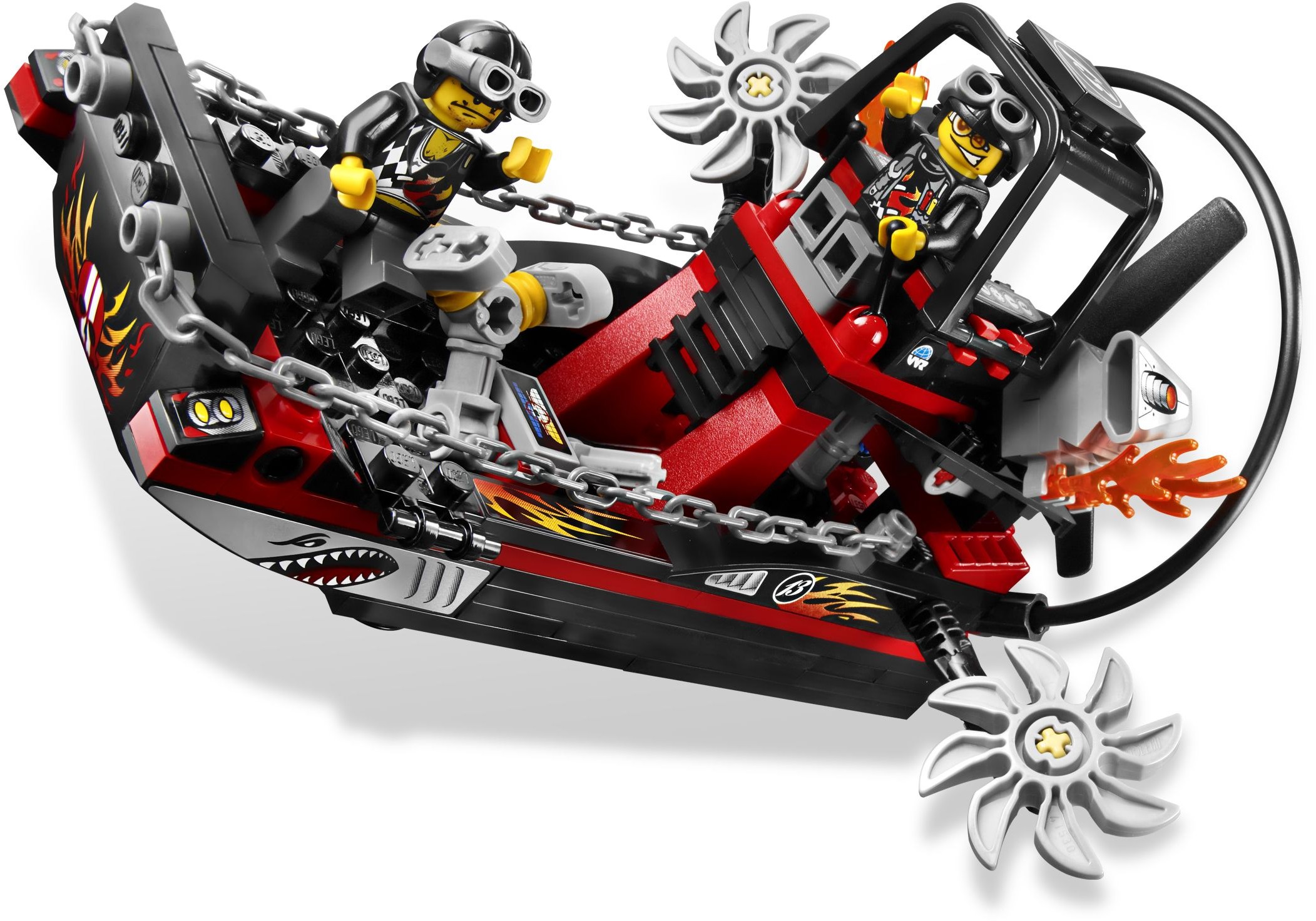 Zdjęcie galerii dla zestawu LEGO Racers 8899 Racers Krokodyle bagno Wyścig Poduszkowiec rzadki zestaw