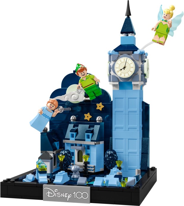 Zdjęcie galerii dla zestawu LEGO Disney 43232 diorama Lot Piotrusia Pana i Wendy nad Londynem