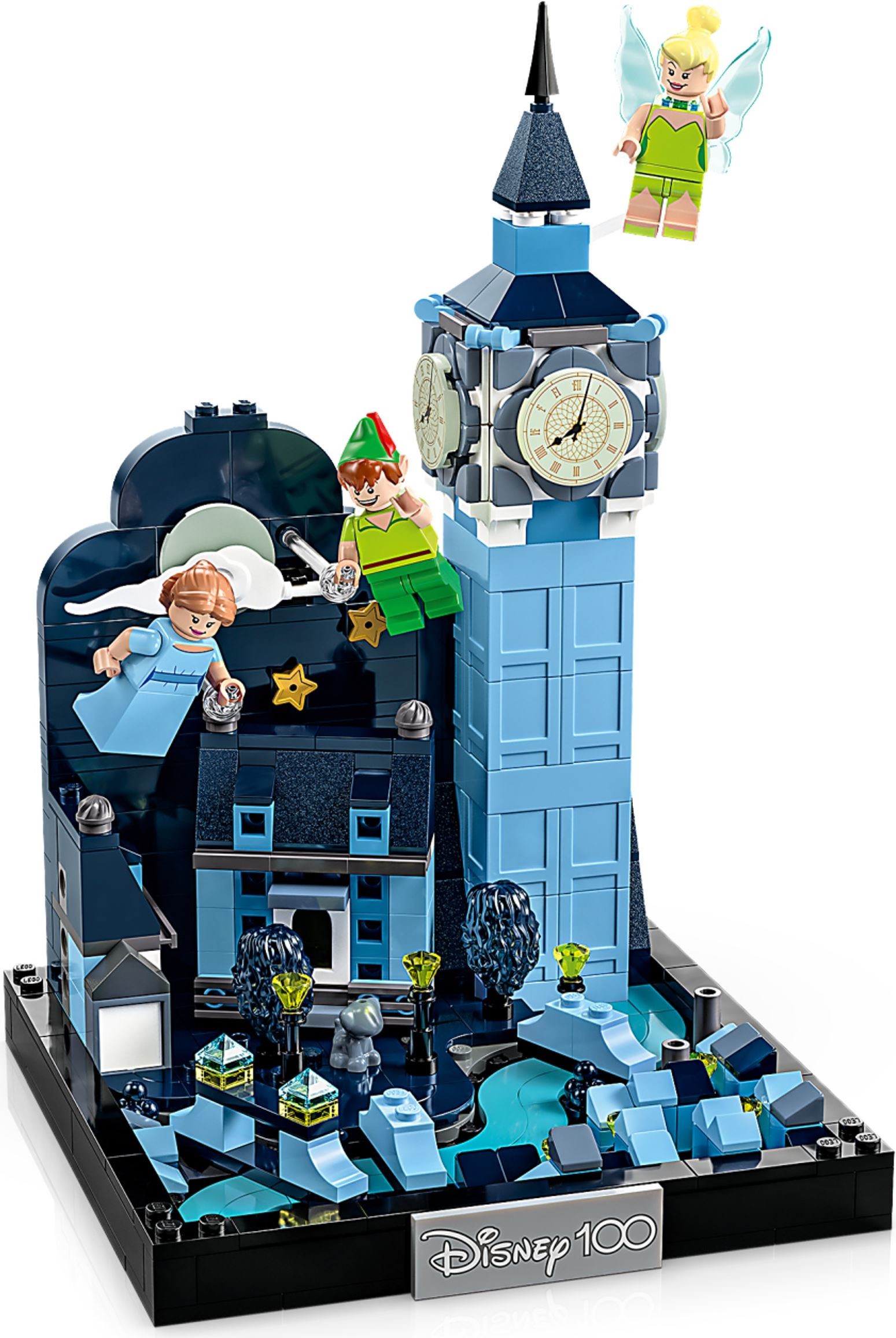 Zdjęcie galerii dla zestawu LEGO Disney 43232 diorama Lot Piotrusia Pana i Wendy nad Londynem