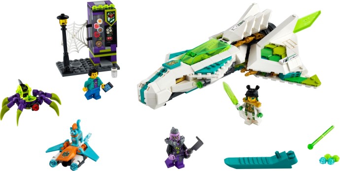 Zdjęcie galerii dla zestawu klocki LEGO Monkie Kid 80020 Odrzutowiec Biały Smok Statek Kosmiczny