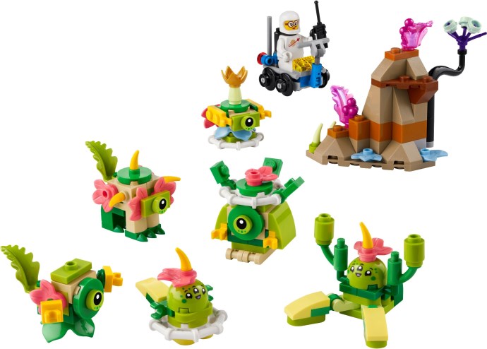 Zdjęcie galerii dla zestawu LEGO 40715 - Stadko kosmitów Space Classic Spaceman Kosmos
