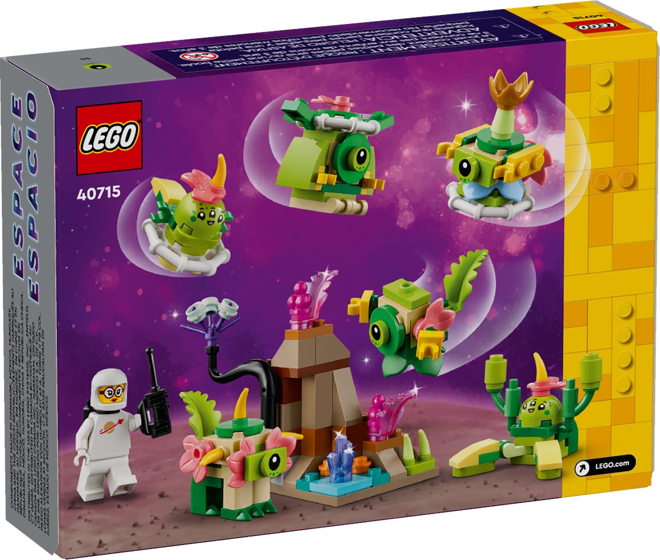 Zdjęcie galerii dla zestawu LEGO 40715 - Stadko kosmitów Space Classic Spaceman Kosmos