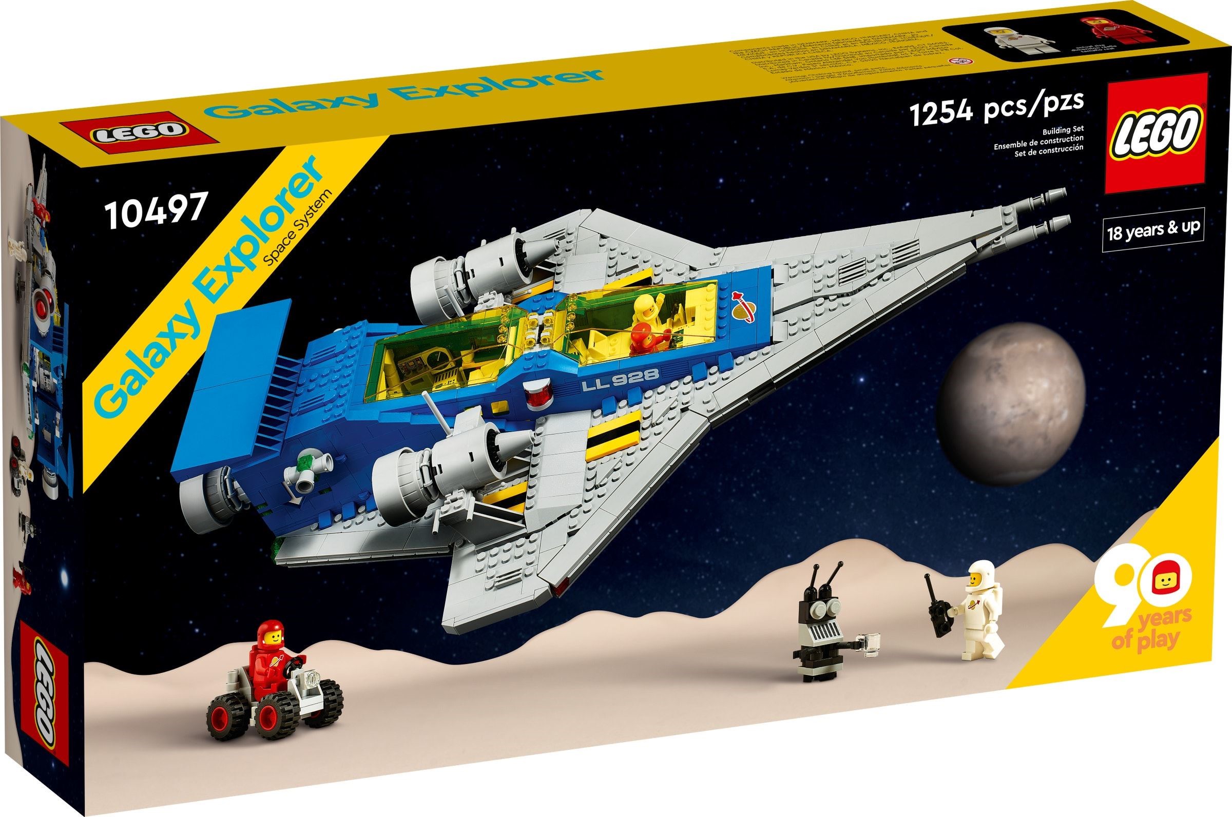 Zdjęcie galerii dla zestawu LEGO ICONS 10497 Galaktyczny odkrywca Kosmici Robot Kosmos Spaceman