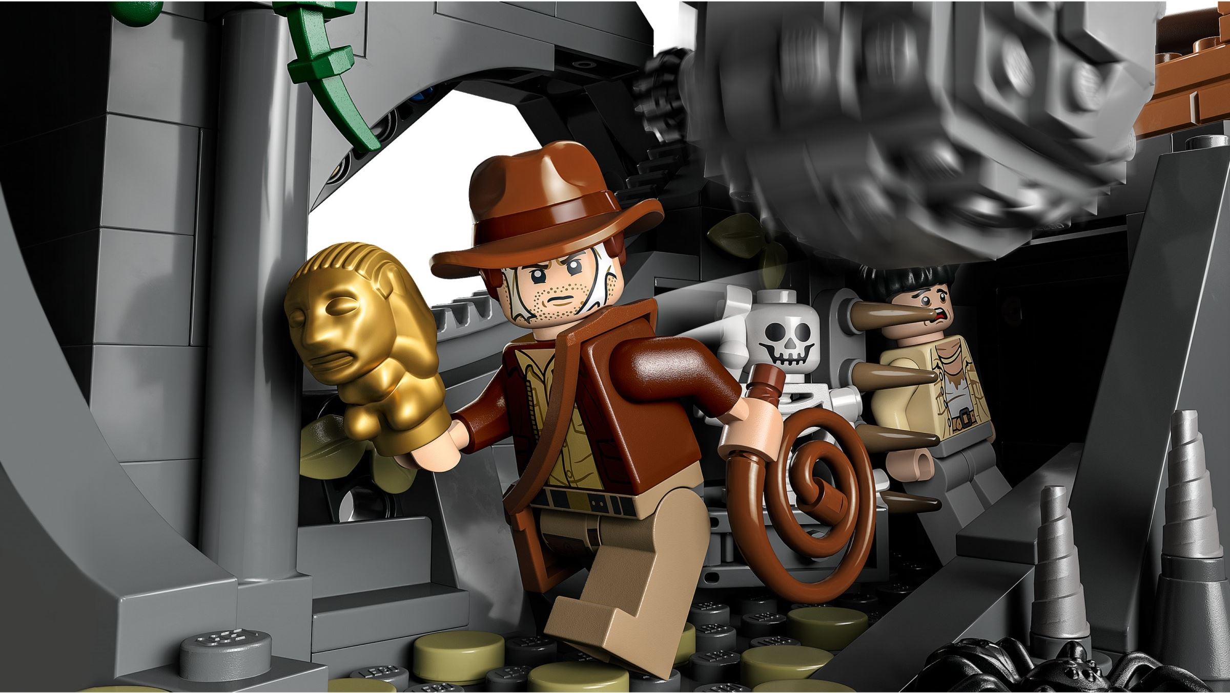 Zdjęcie galerii dla zestawu klocki LEGO Indiana Jones 77015 Świątynia złotego posążka Poszukiwacze