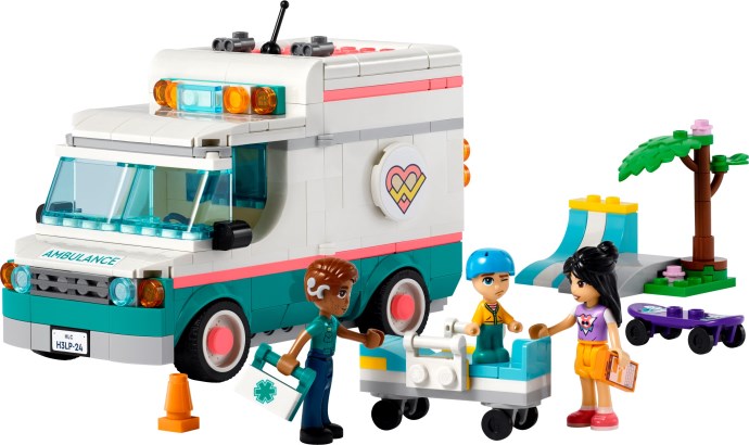 Zdjęcie galerii dla zestawu LEGO Friends 42613 Karetka szpitala w Heartlake Szpital Doktor Lekarz
