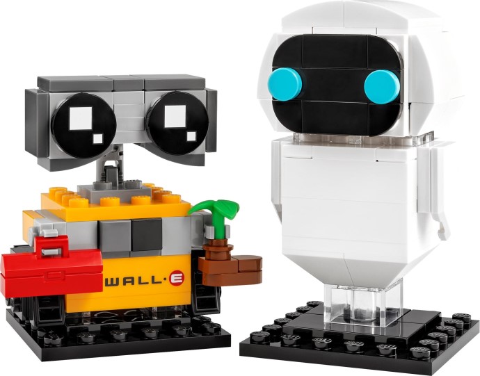 Zdjęcie galerii dla zestawu klocki LEGO Brickheads 40619 EWA i WALL-E z filmu