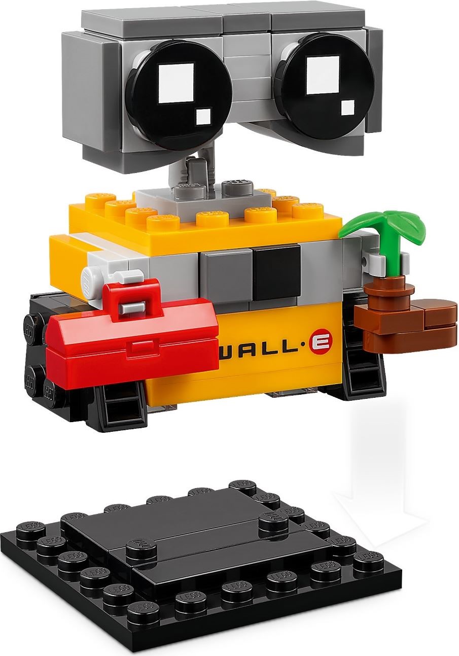 Zdjęcie galerii dla zestawu klocki LEGO Brickheads 40619 EWA i WALL-E z filmu