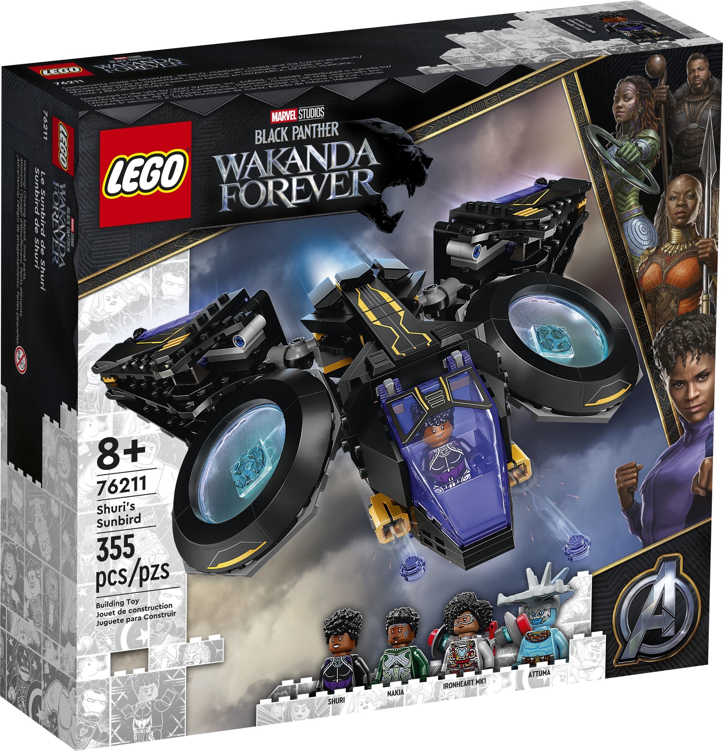 Zdjęcie galerii dla zestawu LEGO Marvel Super Heroes Statek Shuri 76211