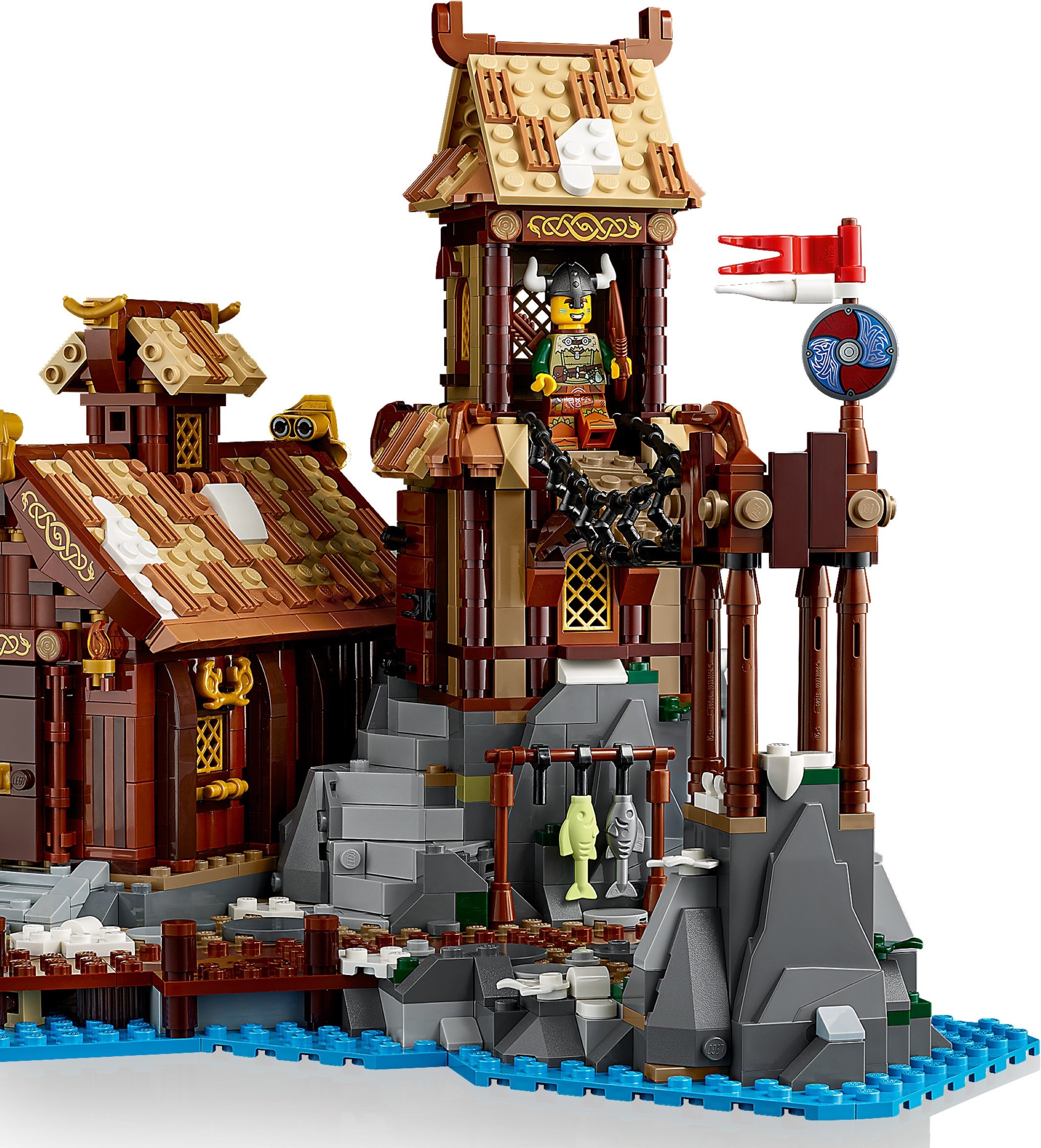 Zdjęcie galerii dla zestawu klocki LEGO Ideas 21343 Wioska Wikingów wikingowie viking