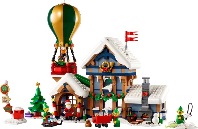 Zdjęcie galerii dla zestawu klocki LEGO Icons Poczta Świętego Mikołaja 10339