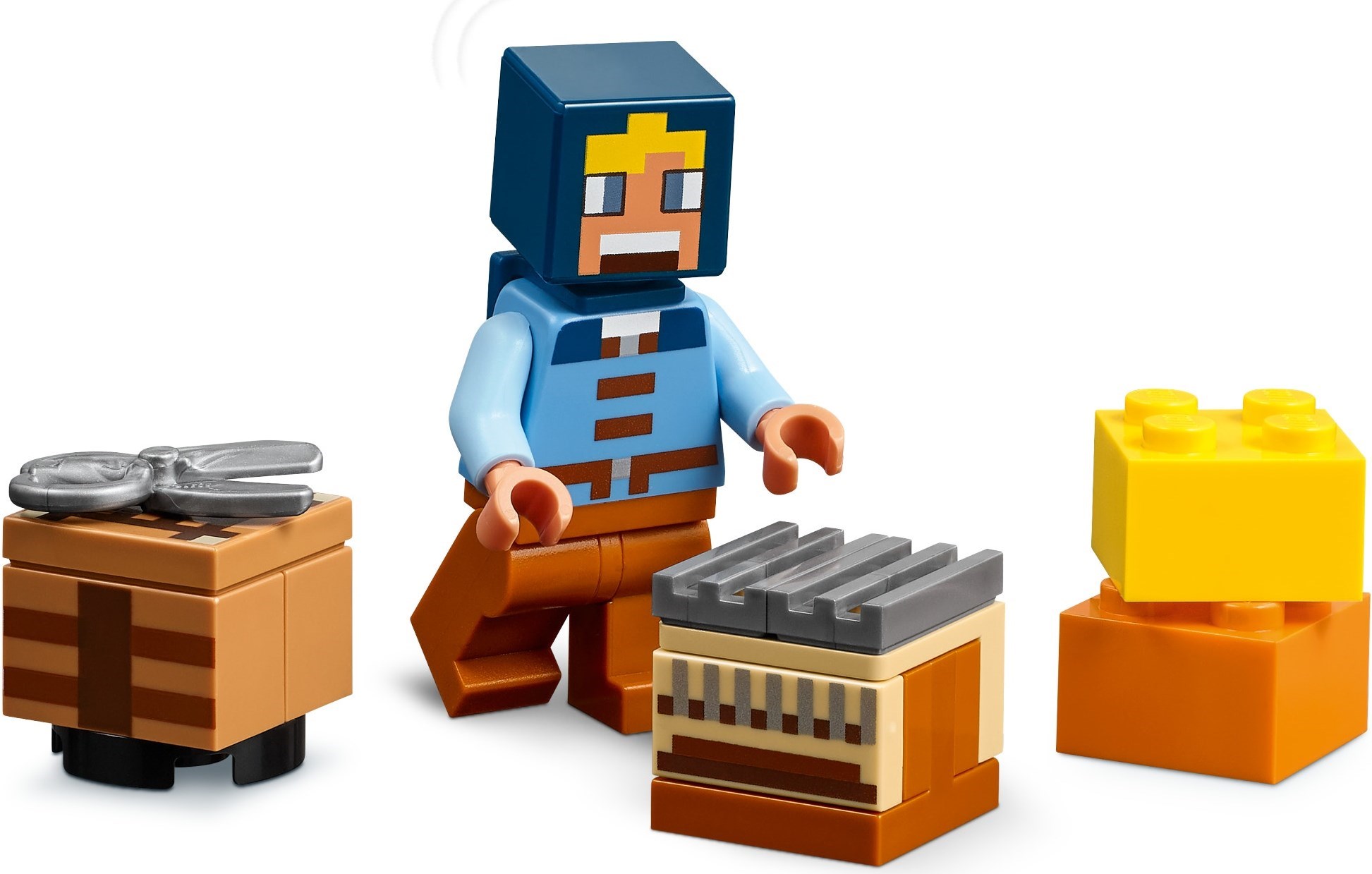 Zdjęcie galerii dla zestawu LEGO Minecraft 21262 KLOCKI Farma z wiatrakiem PREZENT NA SWIETA MAJKRAFT