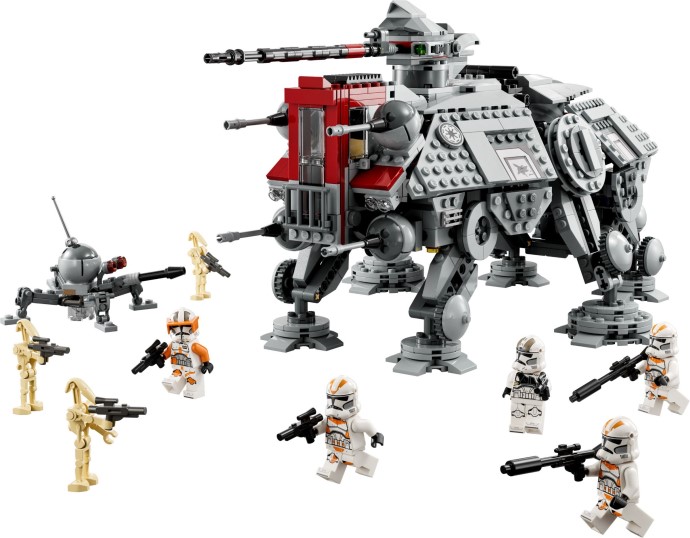 Zdjęcie galerii dla zestawu LEGO Star Wars 75337 Maszyna krocząca AT-TE Cody Gwiezdne Wojny klonów