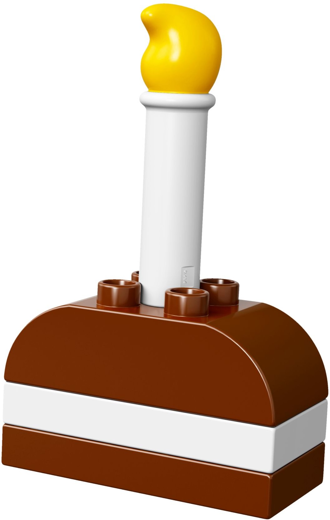 Zdjęcie galerii dla zestawu klocki Urodzinowy Tort LEGO Duplo 10850 Urodziny świeczka pączek ciastko