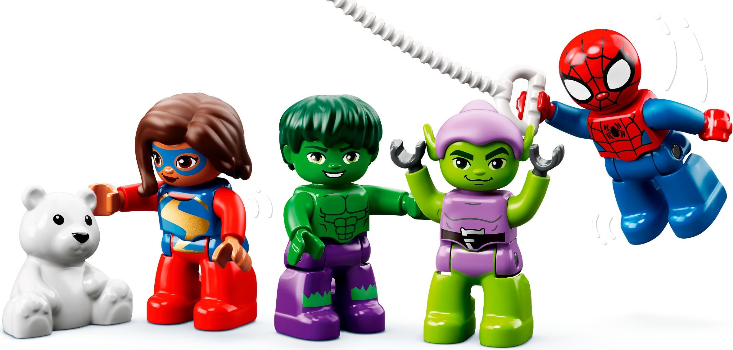 Zdjęcie galerii dla zestawu LEGO Duplo 10963 Spider-Man przyjaciele w wesołym miasteczku spidey spajdi