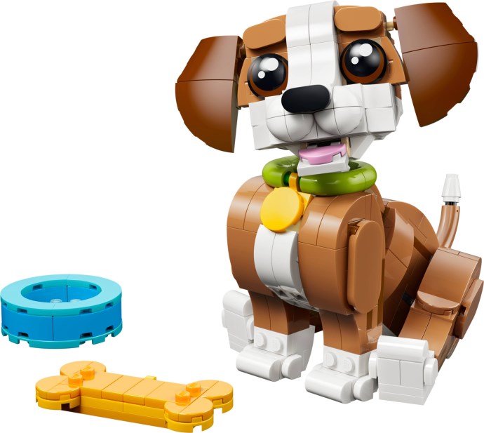 Zdjęcie galerii dla zestawu LEGO Creator 3 w 1 31382 Urocze zwierzątka: psotny szczeniaczek wiewiórka
