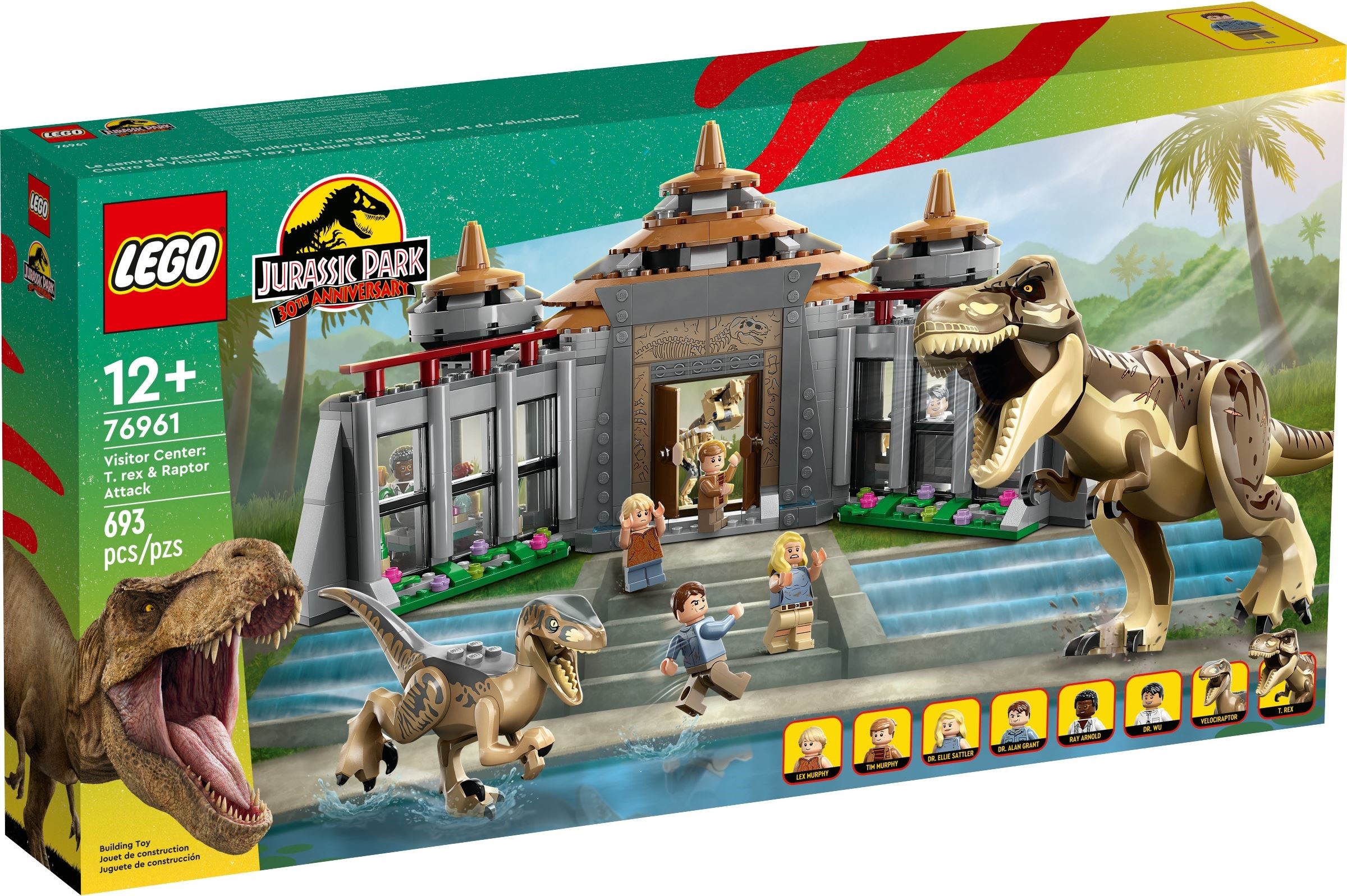 Zdjęcie galerii dla zestawu LEGO Jurassic World 76961 Centrum dla odwiedzających: atak tyranozaur
