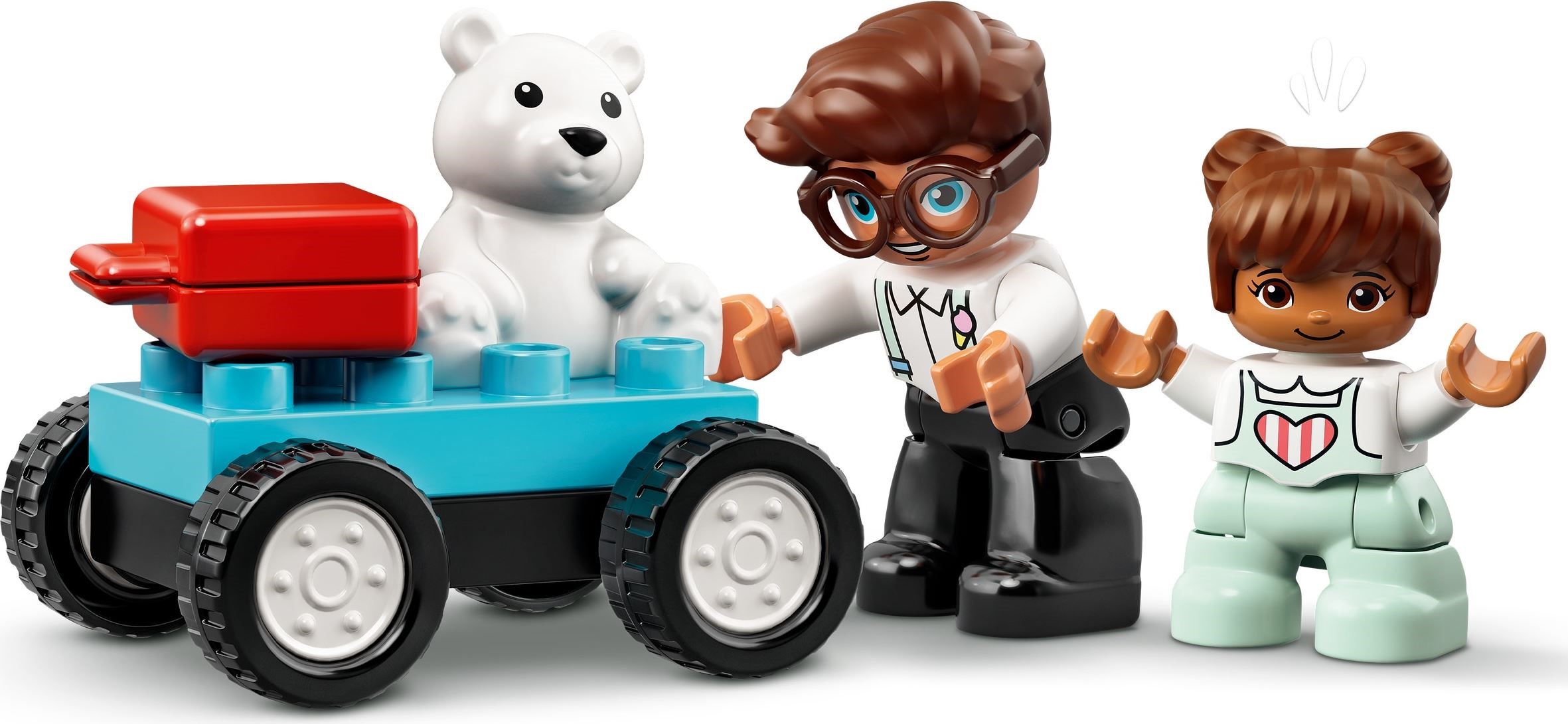 Zdjęcie galerii dla zestawu klocki LEGO Duplo 10961 Samolot i lotnisko port lotniczy pilot