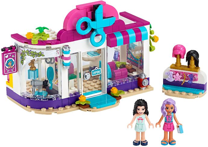 Zdjęcie galerii dla zestawu klocki LEGO Friends 41391 Salon fryzjerski w Heartlake
