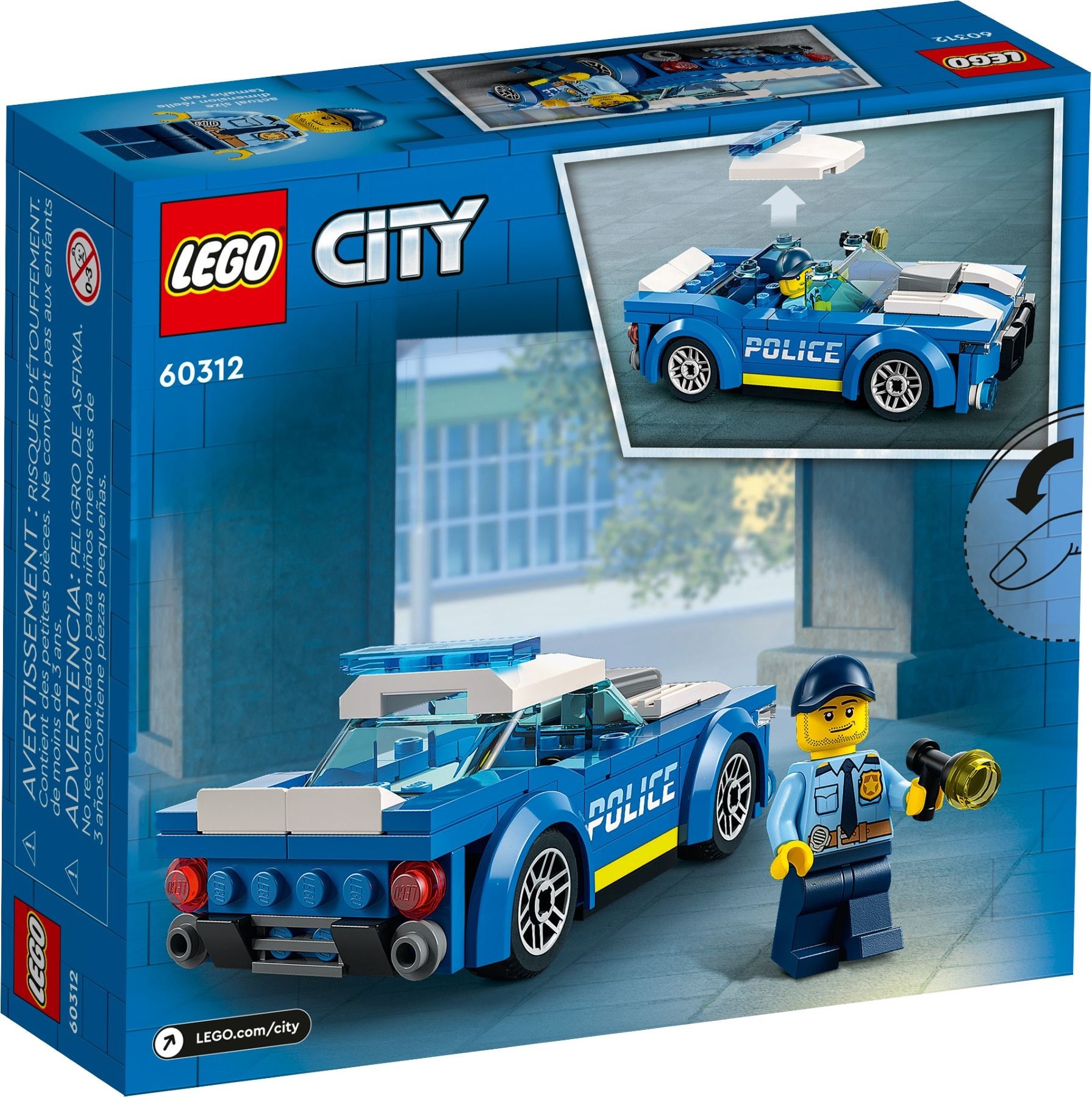 Zdjęcie galerii dla zestawu klocki LEGO City 60312 City - Radiowóz