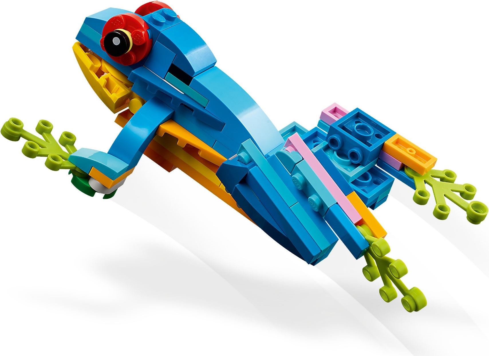 Zdjęcie galerii dla zestawu LEGO CREATOR 3W1 EGZOTYCZNA PAPUGA RYBA ŻABA