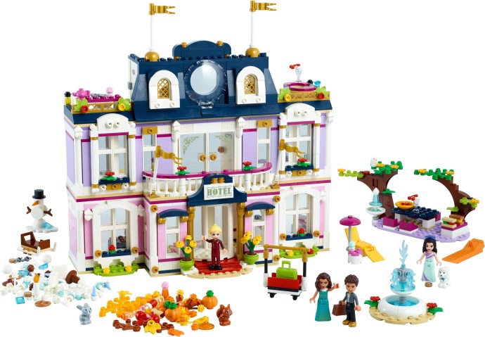 Zdjęcie galerii dla zestawu klocki LEGO Friends Wielki hotel w mieście Heartlake 41684 grand