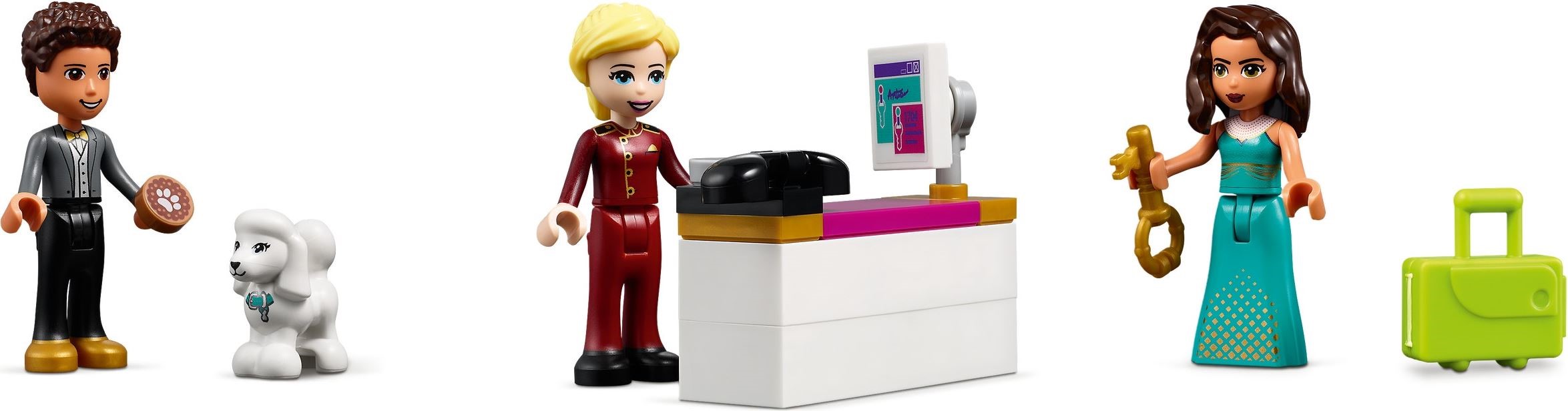 Zdjęcie galerii dla zestawu klocki LEGO Friends Wielki hotel w mieście Heartlake 41684 grand