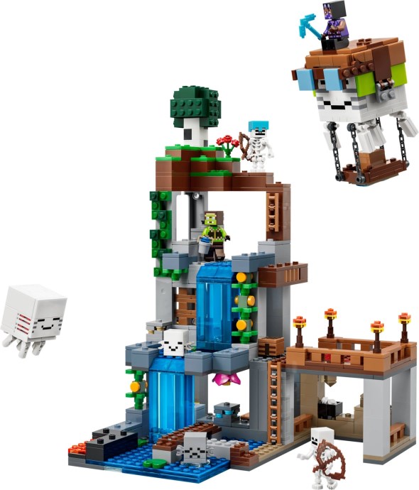 Zdjęcie galerii dla zestawu klocki LEGO Minecraft 21597 Stacja ghasta Majkraft biom baza aeronauta