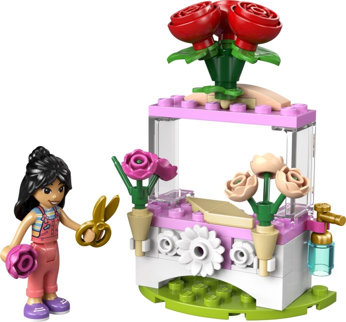 Zdjęcie galerii dla zestawu LEGO Friends Kwiatowe stoisko z różami 30721