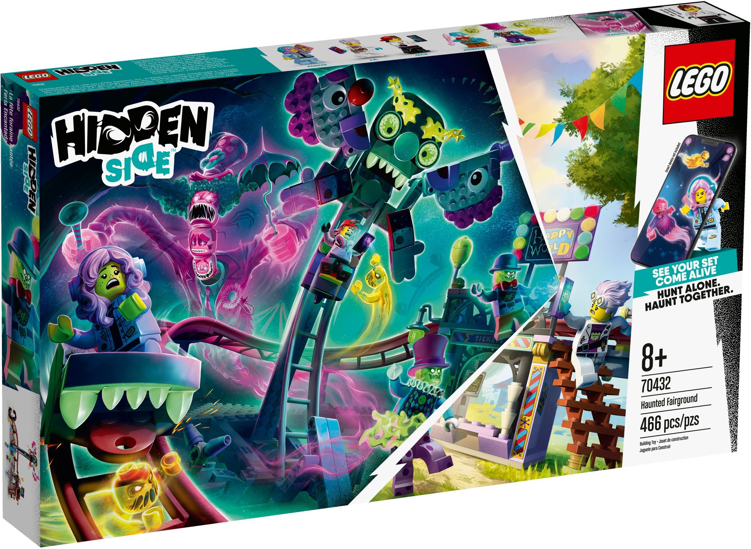 Zdjęcie galerii dla zestawu Lego Hidden Side Nawiedzony lunapark 70432 OPIS