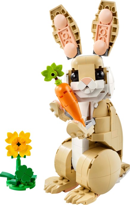 Zdjęcie galerii dla zestawu Klocki Zestaw LEGO CREATOR 31162 Uroczy króliczek, lama, foka 3w1