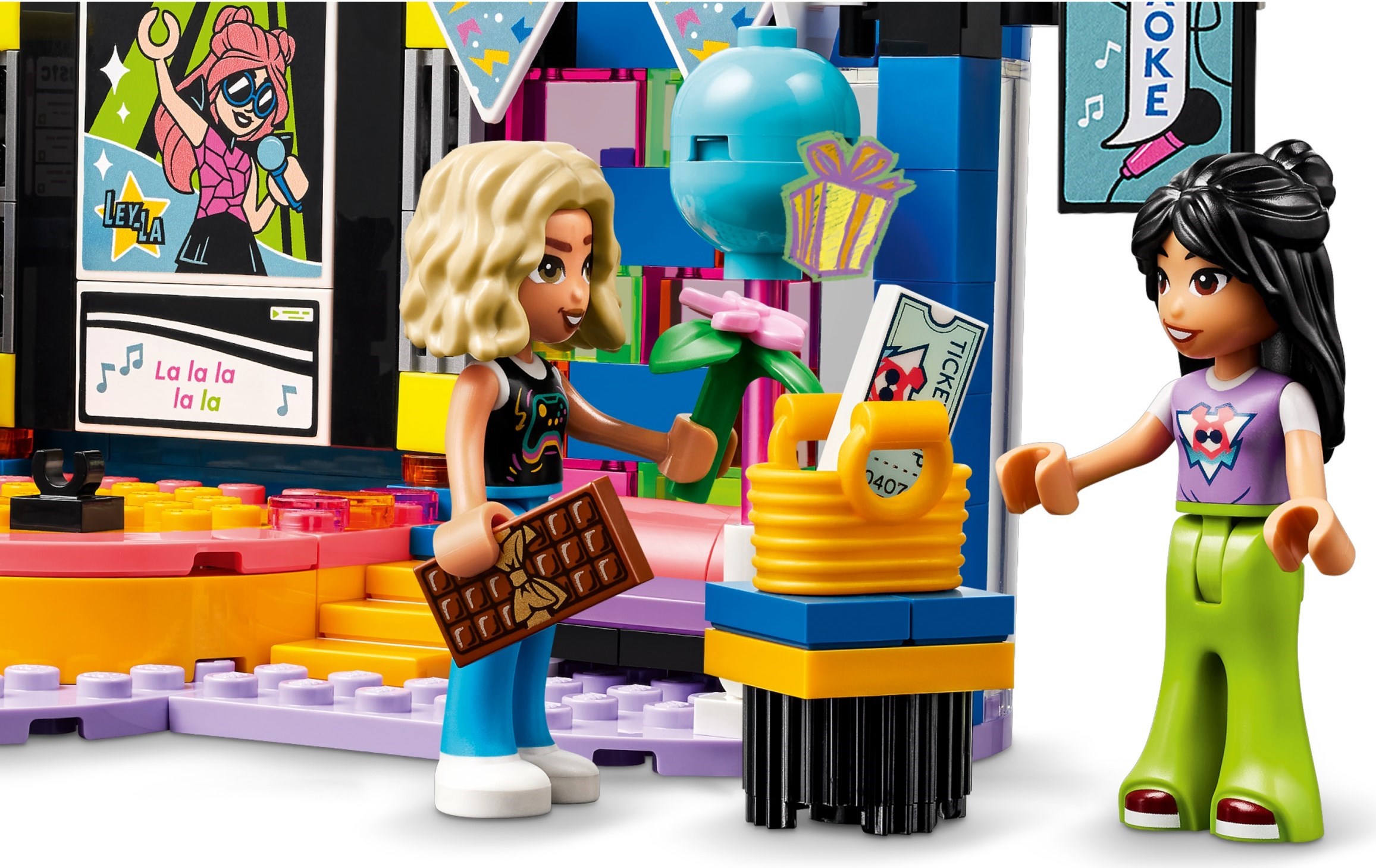 Zdjęcie galerii dla zestawu Klocki LEGO Friends Impreza z karaoke mam talent show