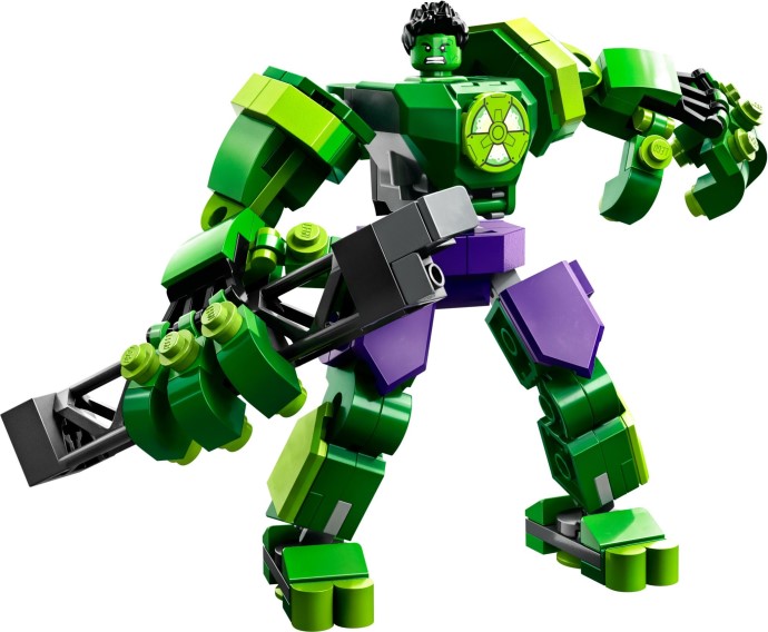 Zdjęcie galerii dla zestawu klocki LEGO Marvel Mechaniczna zbroja Hulka 76241 mech robot