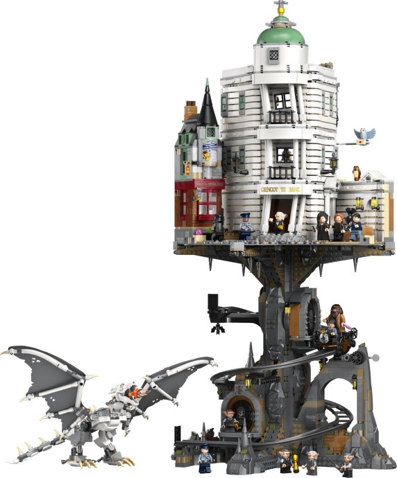 Zdjęcie galerii dla zestawu Klocki LEGO Harry Potter Bank Gringotta 76417 edycja kolekcjonerska