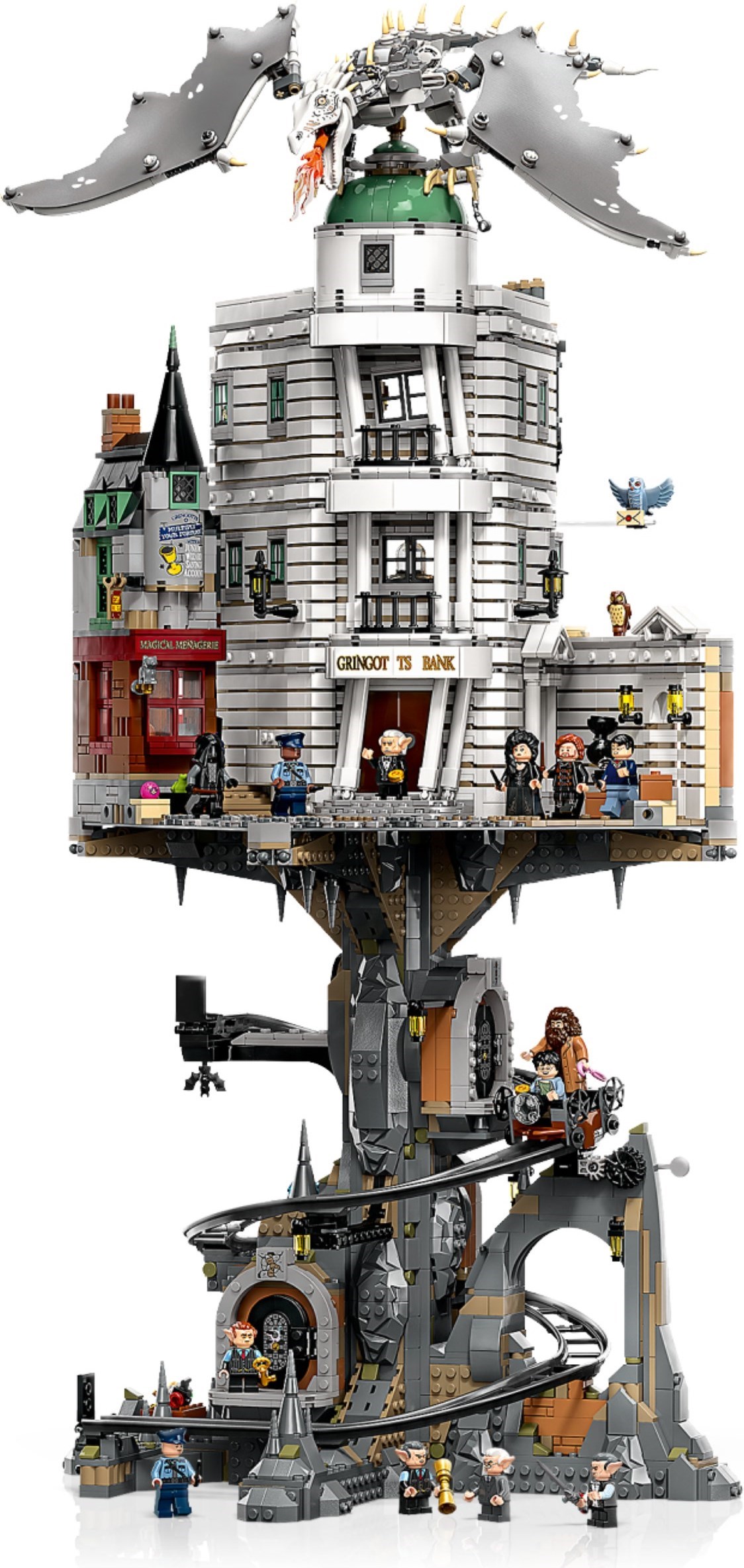 Zdjęcie galerii dla zestawu Klocki LEGO Harry Potter Bank Gringotta 76417 edycja kolekcjonerska