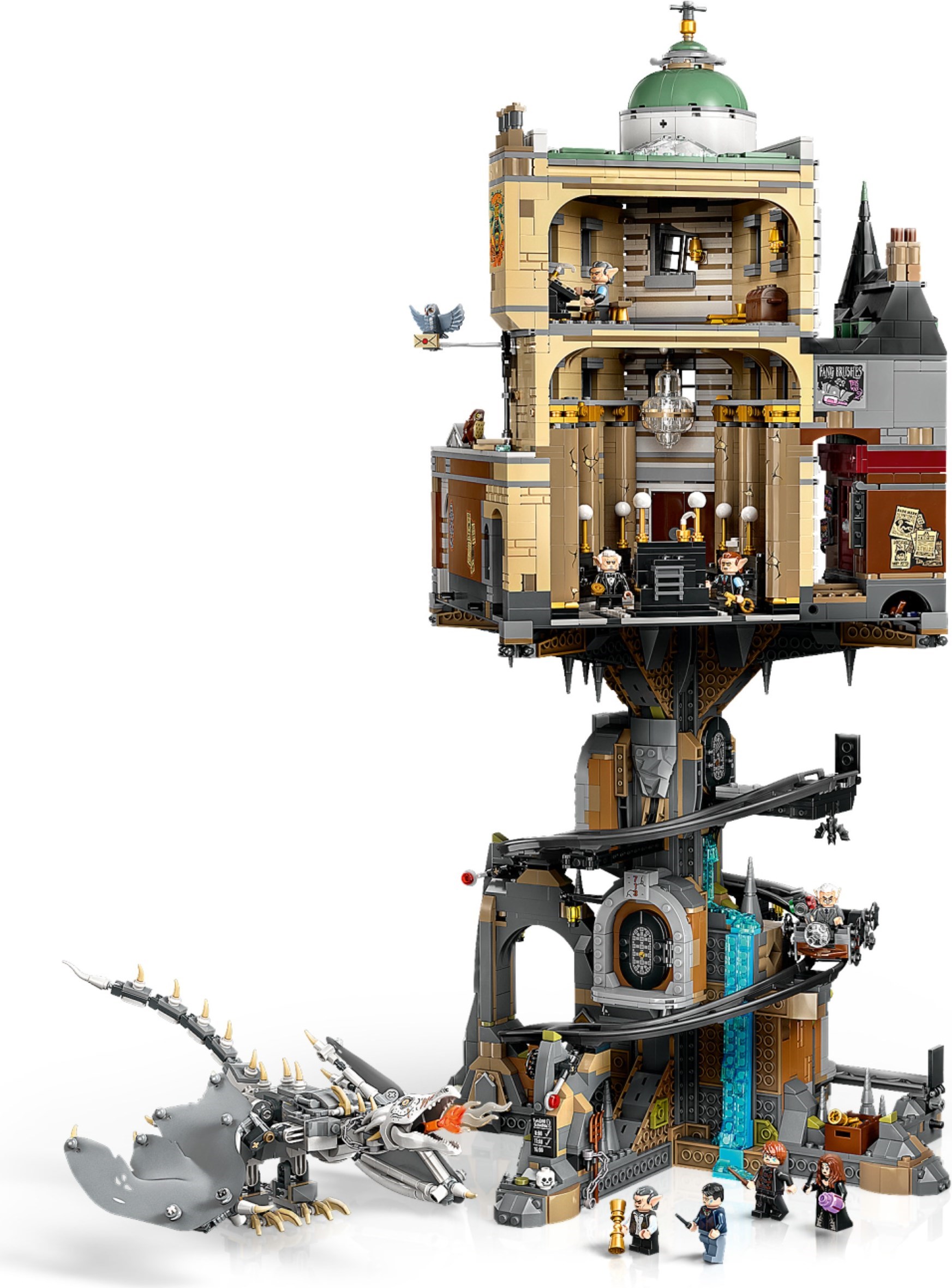 Zdjęcie galerii dla zestawu Klocki LEGO Harry Potter Bank Gringotta 76417 edycja kolekcjonerska