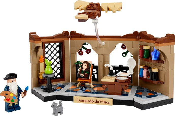 Zdjęcie galerii dla zestawu LEGO 40902 - Hołd dla Leonarda da Vinci UNIKAT