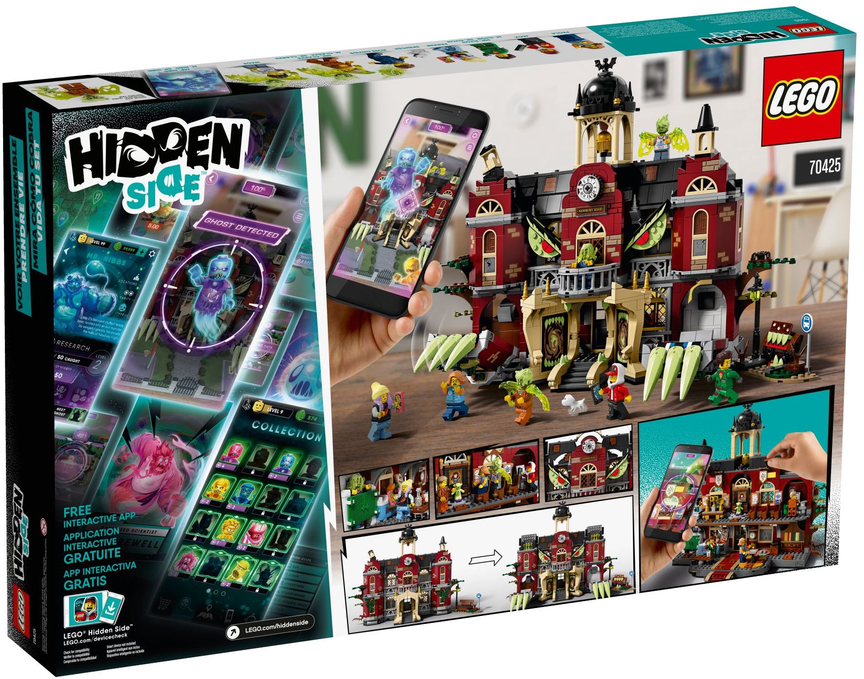 Zdjęcie galerii dla zestawu Zestaw LEGO 70425 Hidden Side Nawiedzone Liceum w Newbury