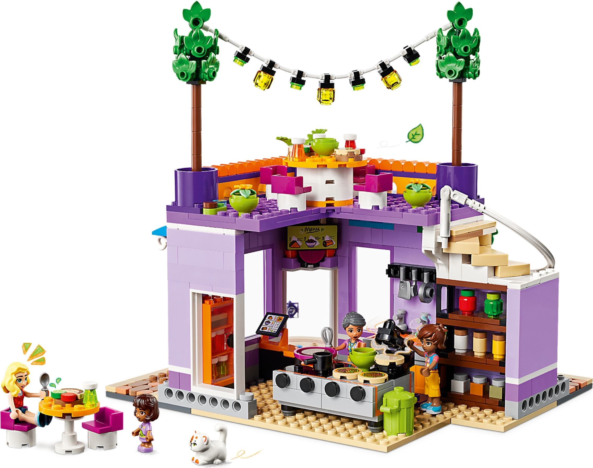 Zdjęcie galerii dla zestawu LEGO Friends Jadłodajnia w Heartlake 41747 restauracja