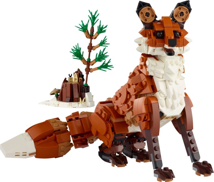 Zdjęcie galerii dla zestawu LEGO Creator 3 w 1 31394 Urocze zwierzątka Panda Ruda Sowa Ryba