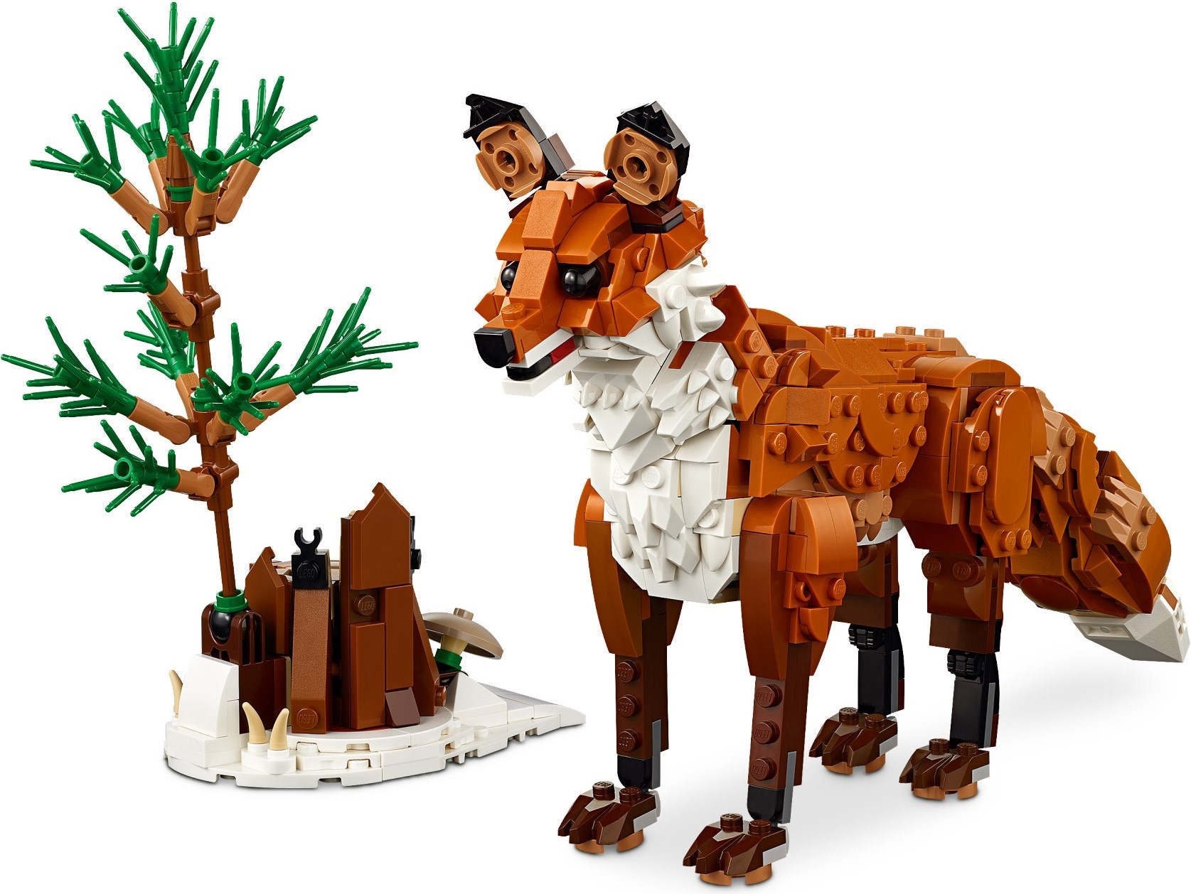 Zdjęcie galerii dla zestawu LEGO Creator 3 w 1 31394 Urocze zwierzątka Panda Ruda Sowa Ryba