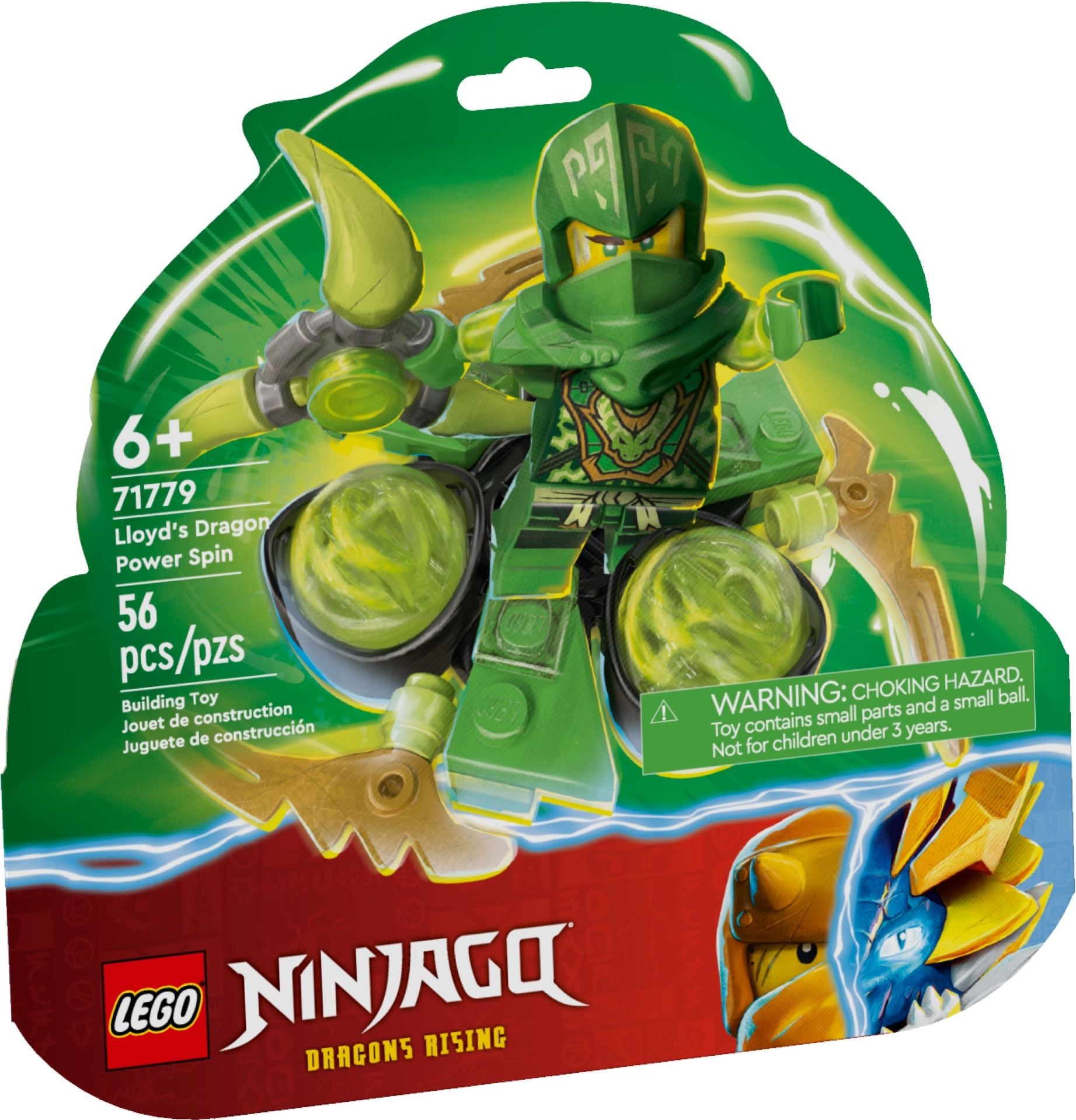 Zdjęcie galerii dla zestawu LEGO Ninjago Atak Smoka Lloyda Spinjitzu 71779
