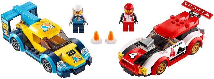 Zdjęcie galerii dla zestawu klocki LEGO City 60256 Samochody wyścigowe wyscig formuła