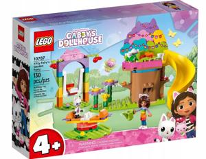 klocki LEGO Koci domek Gabi 10787 Wróżkowe przyjęcie w ogrodzie