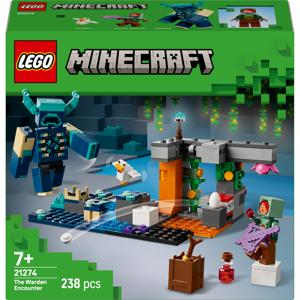LEGO Minecraft Spotkanie ze strażnikiem_21274 majkraft warden